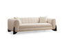 Atelier Del Sofa Sofá 3 Plazas Blanco Confortable y Elegante 248 cm